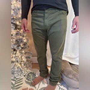 AG Adriano Goldschmied Men's Khaki Chinos